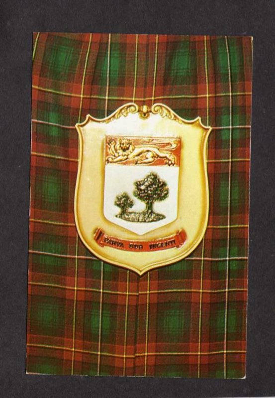 PEI Tartan Jean Reed Covehead Prince Edward Island Canada Carte Postale Postcard