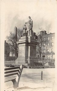 G52/ Boston Massachusetts RPPC  c1910 Bunker Hill Soldiers Monument 2