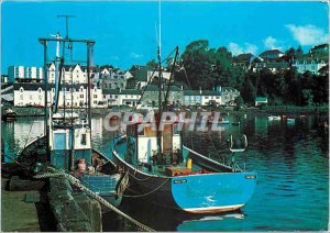Postcard Modern Portree Harbor Isle of Skype