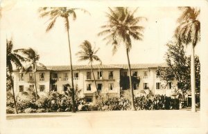 Hawaii Honolulu YMCA Building 1940s occupational Postcard RPPC 24-8254