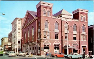 Salem, MA Massachusetts  DANIEL LOW STORE Advertising  50's & 60's Cars Postcard