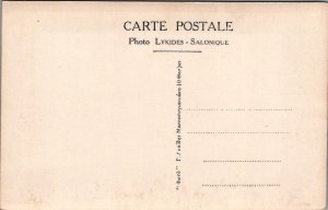 RPPC Postcard French Zone Salonique Thessaloniki Greece