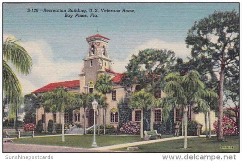 Florida Bay Pines Recreation Building U S Veterans Home