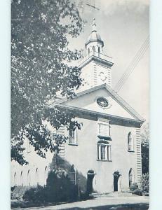 Unused 1940's KIRKLAND MORMON TEMPLE CHURCH SCENE Independence Missouri MO L4076