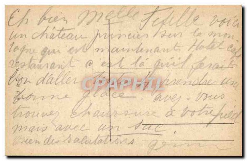 Old Postcard Wien Schlosshotel Kobenzl