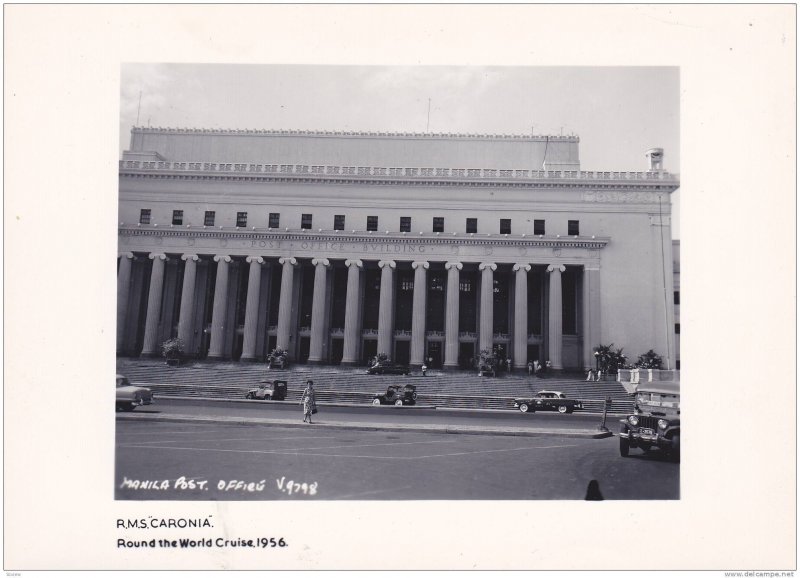 Photograph, Manila Post Office (Exterior), Philippines, 1956