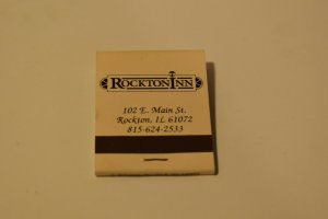 Rockton Inn Rockton Illinois 20 Strike Matchbook