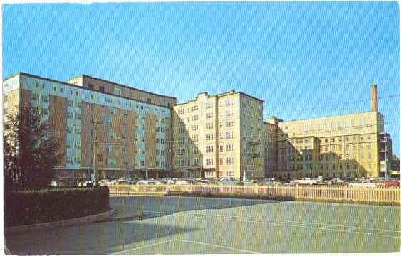 Hospital, Rimouski, Quebec, Canada, 1965 Chrome