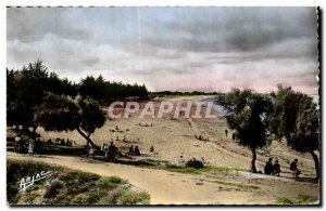 Island of Oleron - Le Chateau - The Beach - Old Postcard