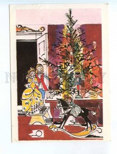 252551 RUSSIA Alfeevsky Hoffmann Nutcracker Mouse King Christmas tree postcard