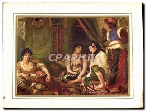 Modern Postcard Eugene Delacroix Women D & # 39Alger