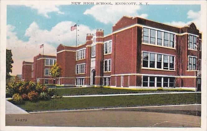 New York Endicott New High School 1931