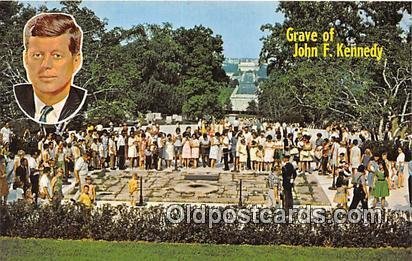 Grave of John F Kennedy Arlington, VA, USA Unused 