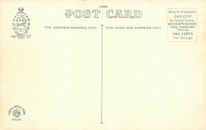 Ormond Floida 1920-30s Postcard Birdeye View Golf Links Course