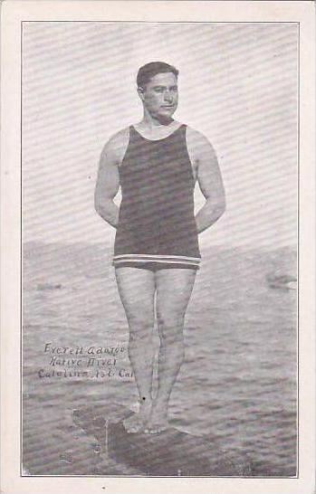 California Catalina Island Everett Adargo Native Diver