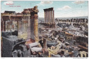 BAALBECK, Lebanon; Temple de Jupiter, PU-1911