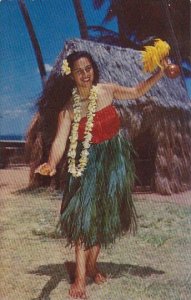 Hawaii Honolulu Hula Dancer