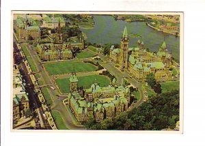 Aerial View of Parliament Hill, Ottawa, Ontario