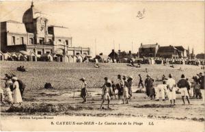 CPA CAYEUX-sur-MER-Le Casino vu de la Plage (295151)
