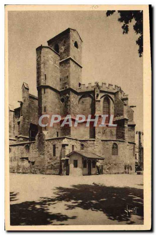 Old Postcard Narbonne Museum lapidary Old convent of Benedictine