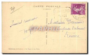 Old Postcard Cabourg (Calvados) La Digue and Villas