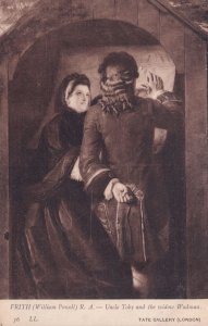 Frith William Powell Uncle Toby and the Window Wadman Postcard