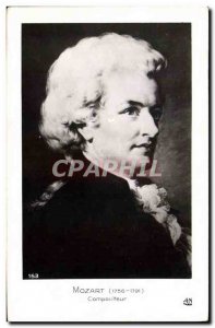 Old Postcard Mozart Composer