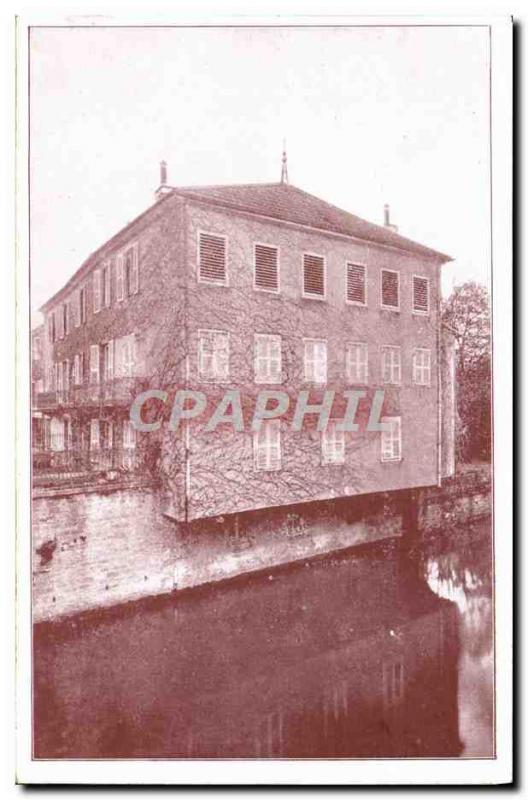 Old Postcard Arbois House Paternal From Pastor