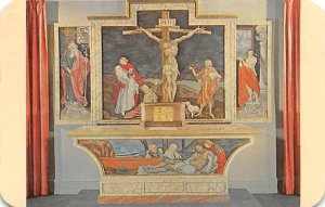 Reproduction of Grunewald Altar Painting St. Joseph's Chapel - Malvern, Penns...