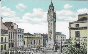 Vintage 1907-15 High Street & Albert Memorial, Belfast, Ireland Postcard