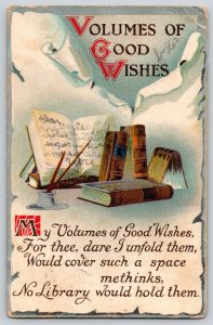 Postcard Volume of Good Wishes - Books