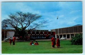 JAMAICA ~ Undergraduates UNIVERSITY of the WEST INDIES ca 1970s  Postcard