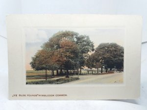 Ye Olde Pound Wimbledon Common London Vintage Postcard 1909