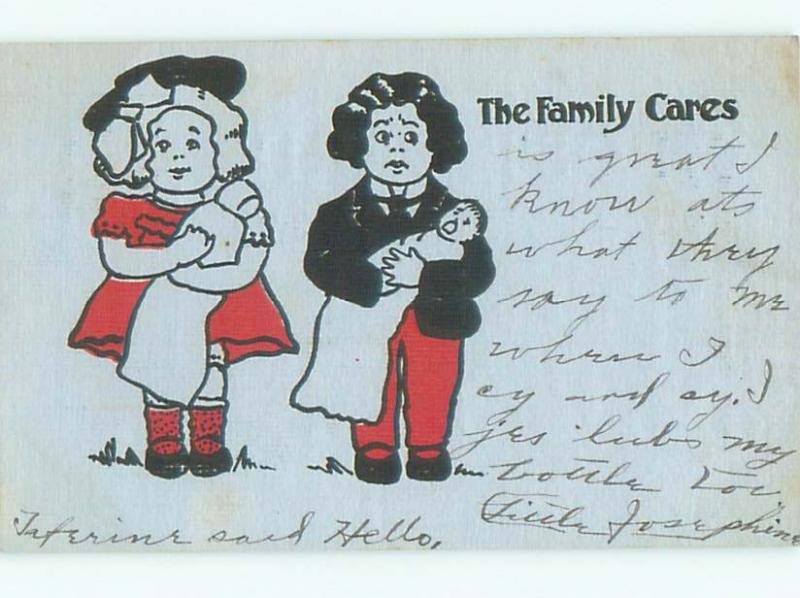 Divided-Back CHILDREN SCENE Great Postcard AA5720