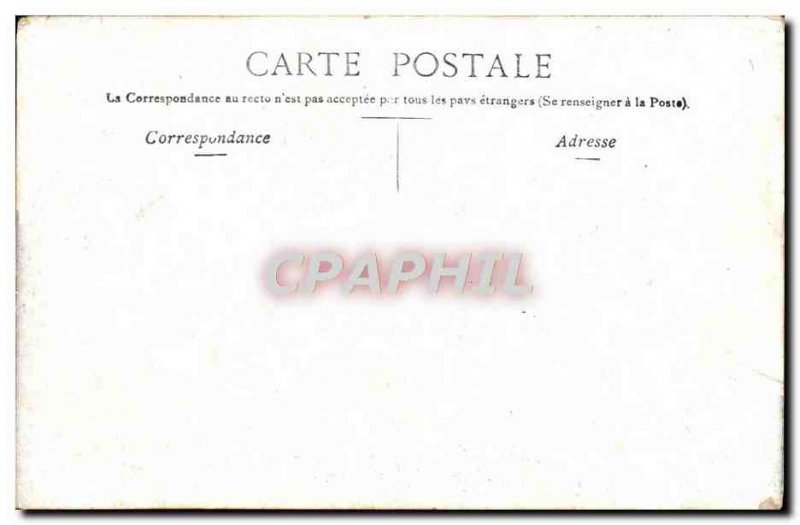 Old Postcard The castle of Brissac