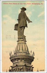 William Penn Statue, Philadelphia PA