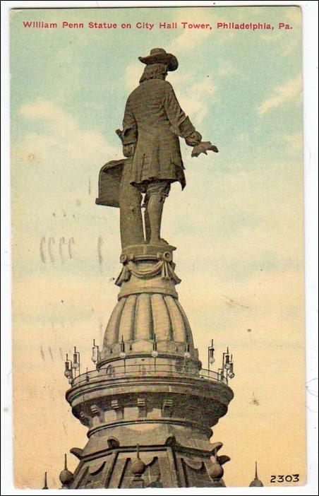 William Penn Statue, Philadelphia PA