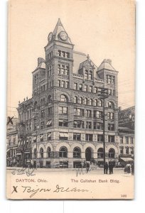 Dayton Ohio OH Postcard 1909 The Callahan Bank Building