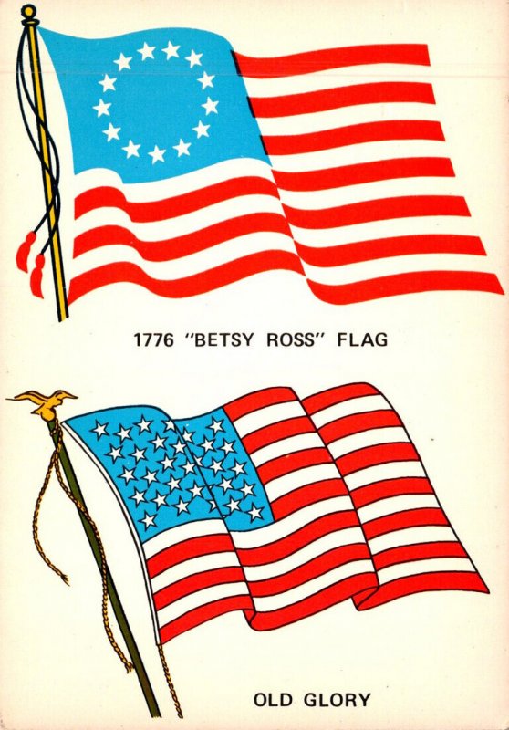 1776 Betsy Ronn Flag and Old Glory