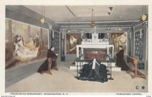 WASHINGTON DC, 1910-20s; Franciscan Monastery, Purgatory Chapel