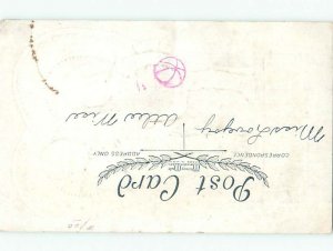 Pre-Linen Valentine BOY GIVES CARD TO GIRL AB3049