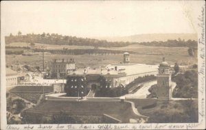 Folsom City California CA Prison Used 1907 Real Photo Postcard