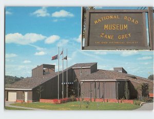 Postcard National Road-Zane Grey Museum, Norwich, Ohio