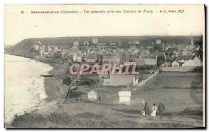 Old Postcard Arromanches Les Bains Vue Generale Tracy Cliffs Jack