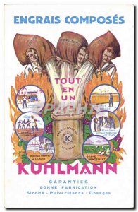 Old Postcard Advertisement fertilizer compounds Kuhlmann