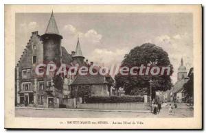 Old Postcard Sainte Marie aux Mines Old City Hall