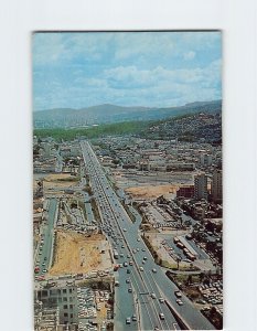 Postcard Panoramic View from Centro Simon Bolivar, Caracas, Venezuela