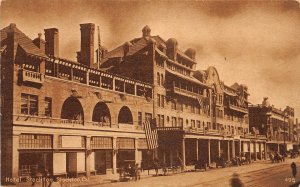 J31/ Stockton California Postcard c1910 Hotel Stockton Building  366