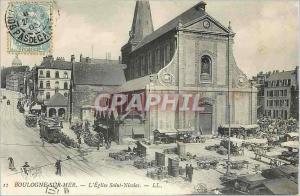 CPA BOULOGNE-SUR-MER - L'Eglise Saint-Nicolas