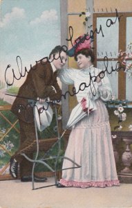 Minnesota Minneapolis Romantic Couple Always Busy 1908